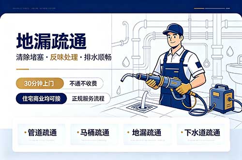 黔东南地漏疏通